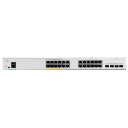 Комутатор мережевий Cisco C1000-24P-4G-L