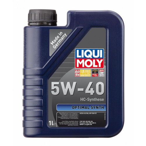 Моторна олива Liqui Moly Optimal Synth 5W-40 1л (LQ 3925)