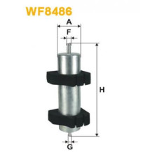 Фільтр паливний Wixfiltron WF8486