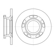 Гальмівний диск REMSA 61107.00