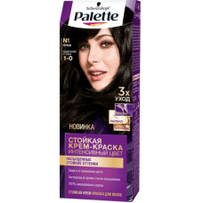 Фарба для волосся Palette 1-0 Чорний 110 мл (3838905551559)