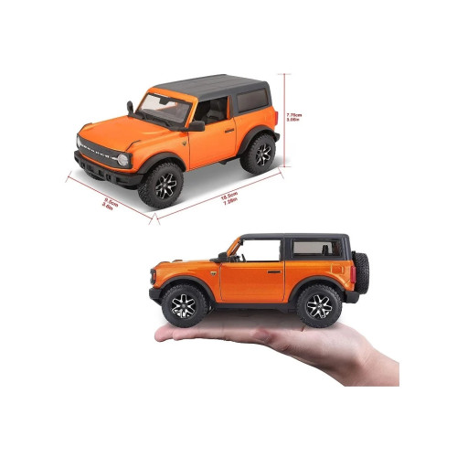 Машина Maisto Ford Bronco (2 Doors Version) помаранчевий 124 (31530 met. orange)