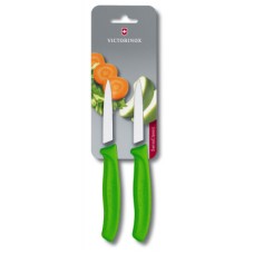 Набір ножів Victorinox SwissClassic Paring Set 8 см Green (6.7606.L114B)