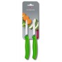 Набір ножів Victorinox SwissClassic Paring Set 8 см Green (6.7606.L114B)