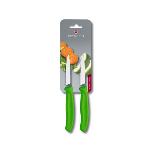 Набір ножів Victorinox SwissClassic Paring Set 8 см Green (6.7606.L114B)