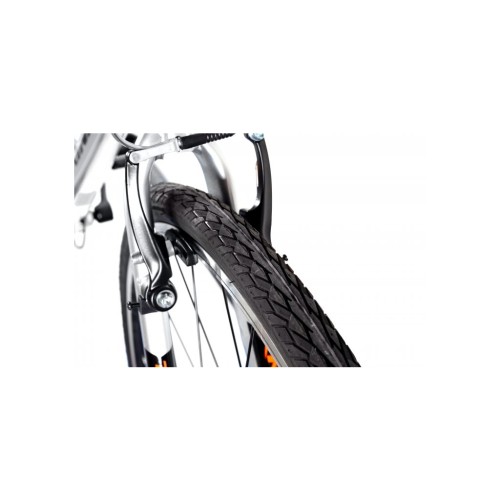 Велосипед Trinx 700C 28" 47 см Grey-Black-Orange (Free1.0(47)GBO)