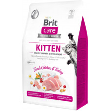 Сухий корм для кішок Brit Care Cat GF Kitten HGrowth and Development 400 г (8595602540686)