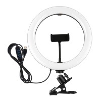 Набір блогера Puluz Ring USB LED lamp PKT3126B 10.2" + зажим (PKT3126B)