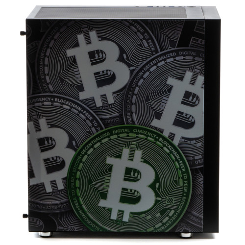 Корпус Vinga Pillar Black Bitcoin (01230011783)