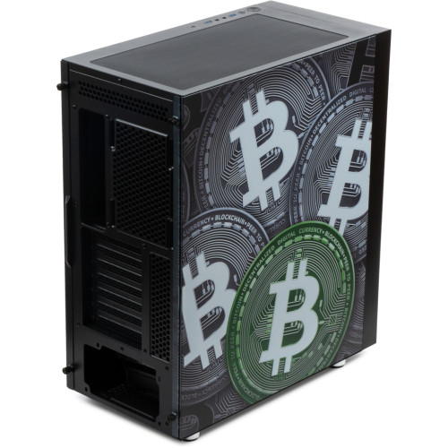 Корпус Vinga Pillar Black Bitcoin (01230011783)