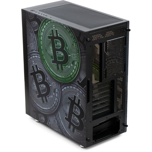 Корпус Vinga Pillar Black Bitcoin (01230011783)