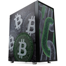 Корпус Vinga Pillar Black Bitcoin (01230011783)