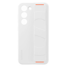 Чохол до мобільного телефона Samsung Galaxy S23 Plus Silicone Grip Case White (EF-GS916TWEGRU)