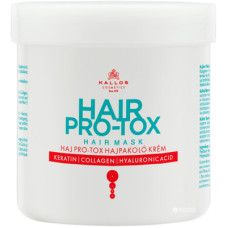 Маска для волосся Kallos Cosmetics Hair Pro-Tox Відновлювальна з кератином, колагеном і гіалуроновою кислотою 500 мл (5998889511500)