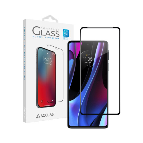 Скло захисне ACCLAB Full Glue MOTO EDGE 30 Pro 5G (1283126528545)