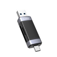 Зчитувач флеш-карт Orico TF+SD Dual Port USB2.0 (CA913763)