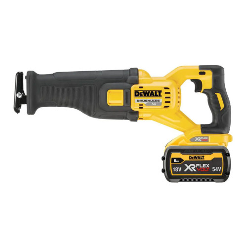 Шабельна пила DeWALT 54В XR FLEXVOLT Li-lon 2 Аг, 0 - 3000 ход/хв, 3.54 кг, кейс TSTAK (DCS389T2)