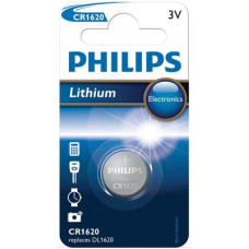 Батарейка PHILIPS CR1620 PHILIPS Lithium (CR1620/00B)