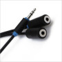 Кабель мультимедійний Jack 3.5mm to 2xJack 3.5 M Prolink (PB107-0030)