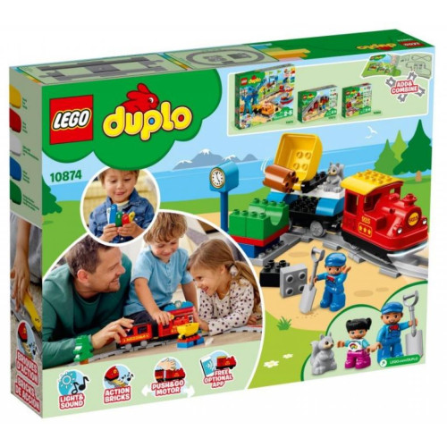 Конструктор LEGO Паровоз (10874)