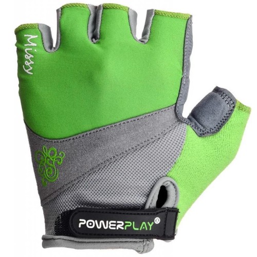 Велорукавиці PowerPlay Women 5277 Green XS (5277D_XS_Green)