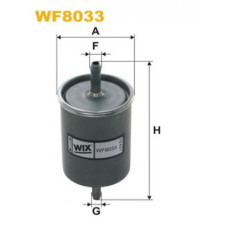 Фільтр паливний Wixfiltron WF8033