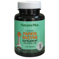 Вітамін Natures Plus Ферменти Папаї, 180 жувальних таблеток (NTP4460)