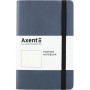 Книга записна Axent Partner Soft 125х195 мм в точку 96 аркушів Серебристо-синя (8310-14-A)