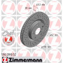 Гальмівний диск ZIMMERMANN 590.2810.52