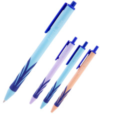 Ручка кулькова Axent Wave автоматична Синя 0.5 мм (AB1091-02-A)