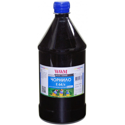 Чорнило WWM EPSON L110/L210/L355 1000g Black (E64/B-4)