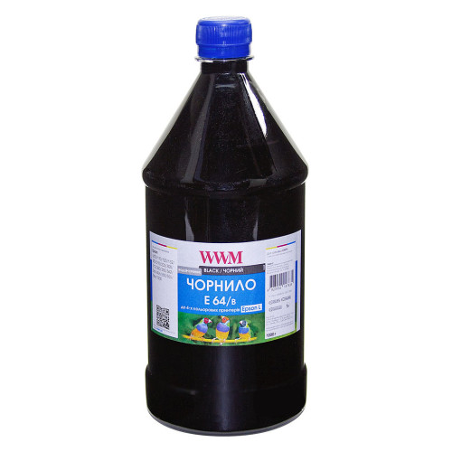 Чорнило WWM EPSON L110/L210/L355 1000g Black (E64/B-4)