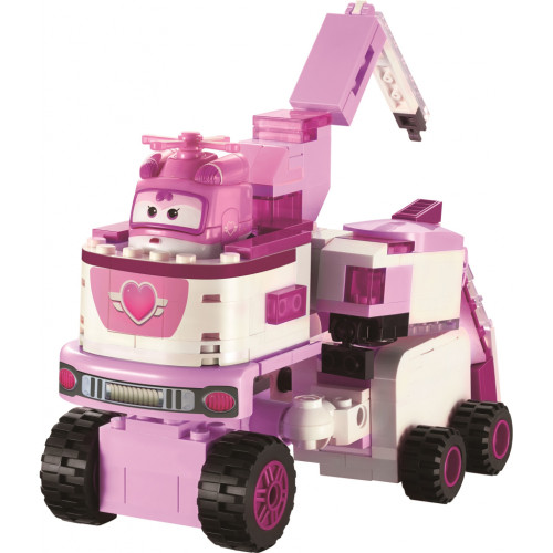 Конструктор Super Wings Small Blocks 2-in-1 Buildable Transforming Vehicle Dizzy, Ді (EU385006)