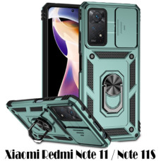 Чохол до мобільного телефона BeCover Military Xiaomi Redmi Note 11 / Note 11S Dark Green (707416)