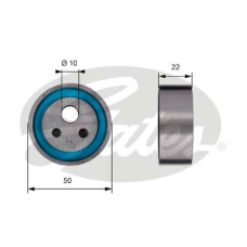 Ролик натягувача ременя Gates T41154