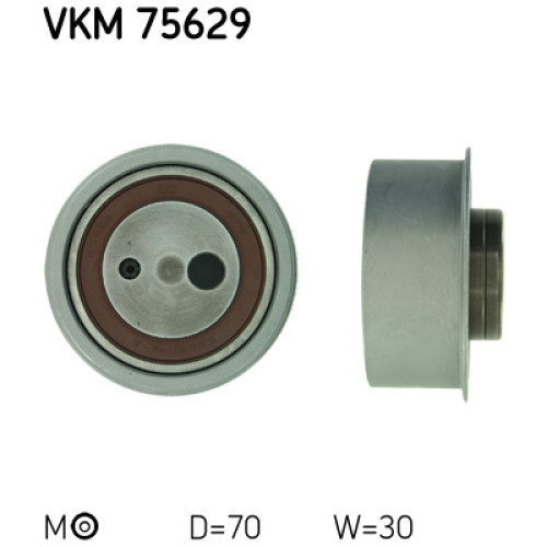 Ролик натягувача ременя SKF VKM 75629