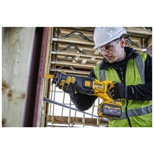 Шабельна пила DeWALT 54В XR FLEXVOLT Li-lon 3 Аг, 0 - 3000 ход/хв, 3.54 кг, кейс TSTAK (DCS389X2)