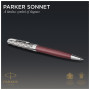 Ручка кулькова Parker SONNET 17 Metal & Red Lacquer CT BP (68 332)