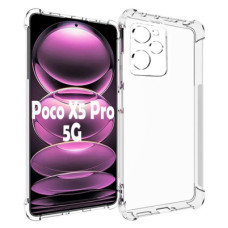 Чохол до мобільного телефона BeCover Anti-Shock Poco X5 Pro 5G Clear (708896)