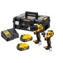 Набір електроіструментів DeWALT набір DCF809+DCD708 , 18V XR Li-lon 2x5Ah, кейс TSTAK (DCK2061P2T)