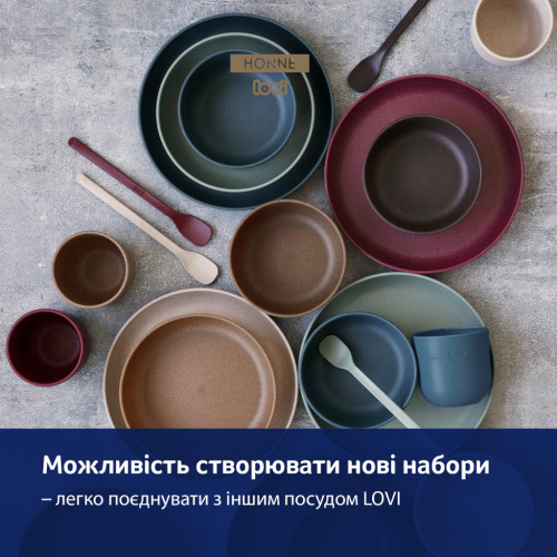 Набір дитячого посуду Lovi Granola Перша ложечка для годування 2 шт (35/582_bei)