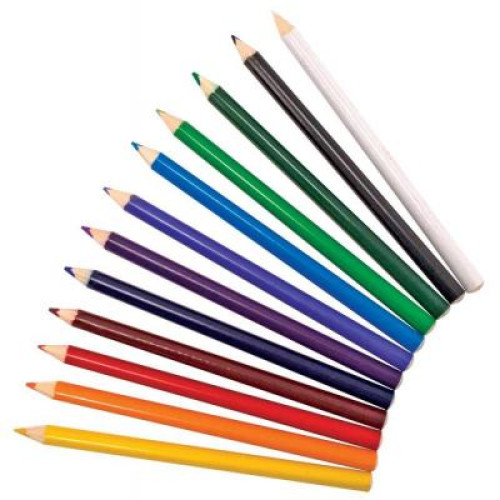 Олівці кольорові Melissa&Doug Цветные карандаши 12 цветов (MD4119)