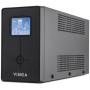 Пристрій безперебійного живлення Vinga LCD 600VA metal case with USB (VPC-600MU)