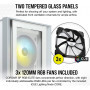 Корпус Corsair iCUE 4000X RGB Tempered Glass White (CC-9011205-WW)