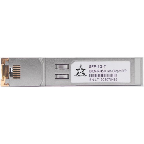 Модуль SFP Alistar Модуль SFP 1000BASE-T Copper RJ-45 (SFP-1G-T)