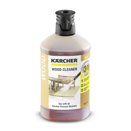 Засіб для мийок високого тиску Karcher для деревини, 3в1 Plug-n-Clean 1л (6.295-757.0)