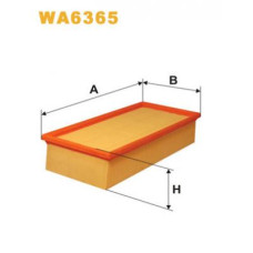 Повітряний фільтр для автомобіля Wixfiltron WA6365