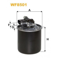 Фільтр паливний Wixfiltron WF8501