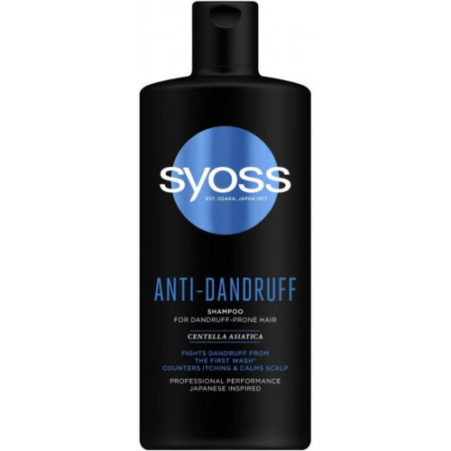 Шампунь Syoss Anti-Dandruff з Центелою Азіатською 440 мл (9000101277173)