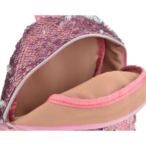 Рюкзак шкільний Yes з пайетками GS-02 Pink (557651)